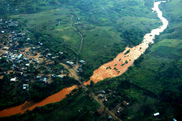 River in the outskirts of Bunia, DR Congo